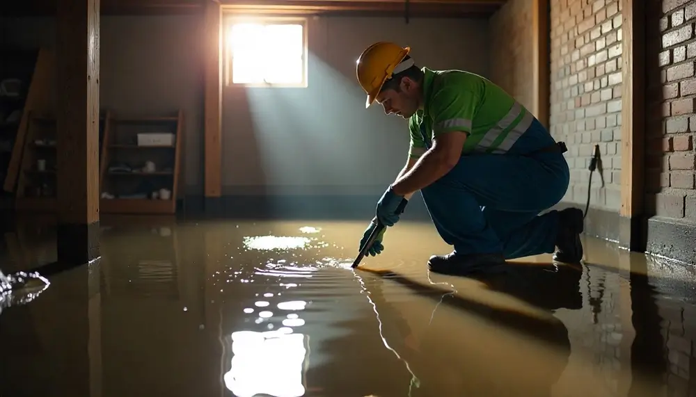 Professional water damage restoration services in Nesbit, MS